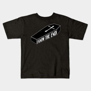 I KNOW THE END - Phoebe Bridgers Coffin Design Kids T-Shirt